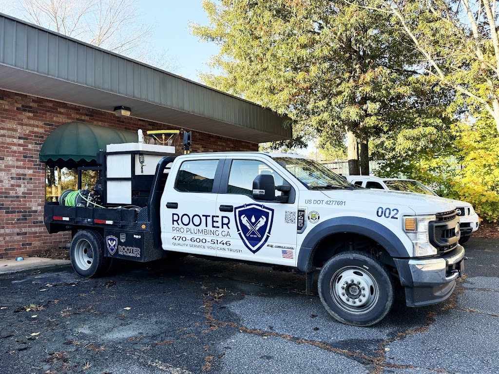 Rooter Pro Plumbing GA branded service truck